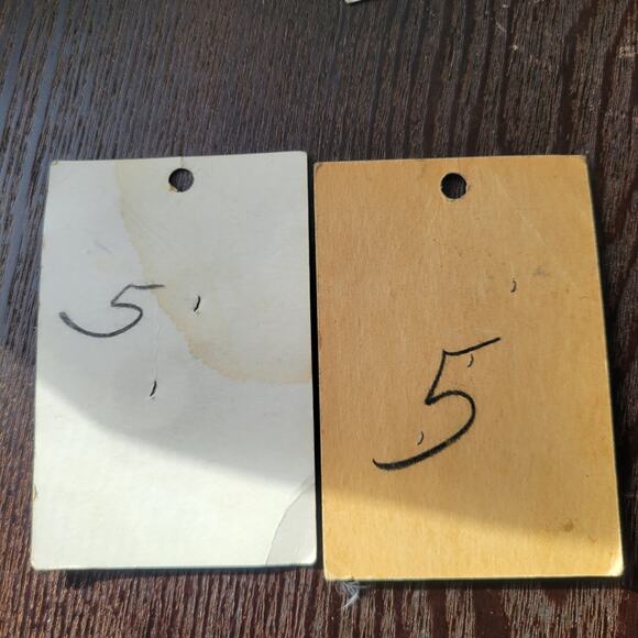 Vintage Lucky Day Genuine Peal Buttons on Original Card, White Shell 1930-40s - Picture 8 of 8